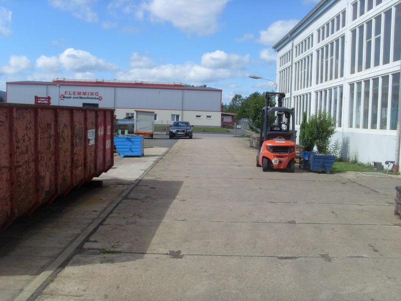 Saalfelder Hebezeugbau GmbH - Halle 4 Außengestaltung