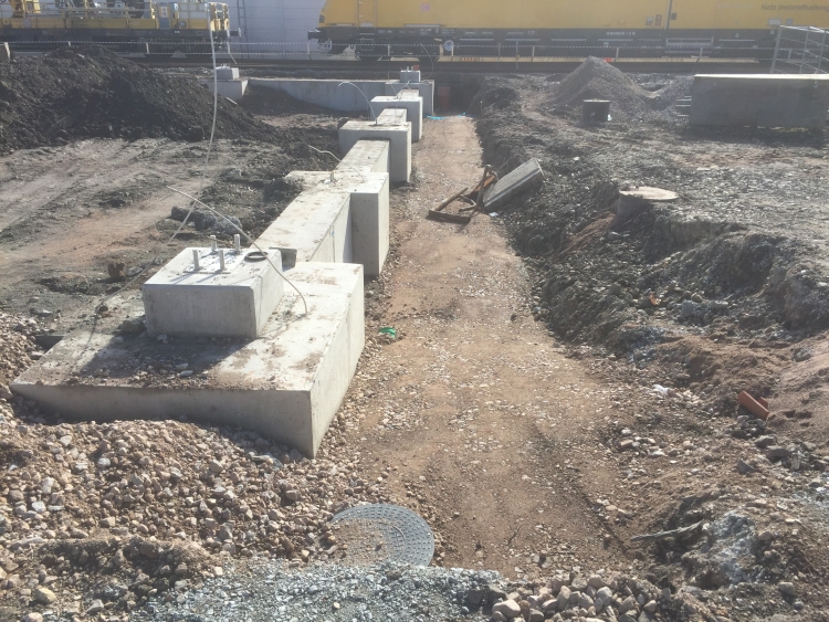 Neubau Unterstellhalle ORT Erfurt