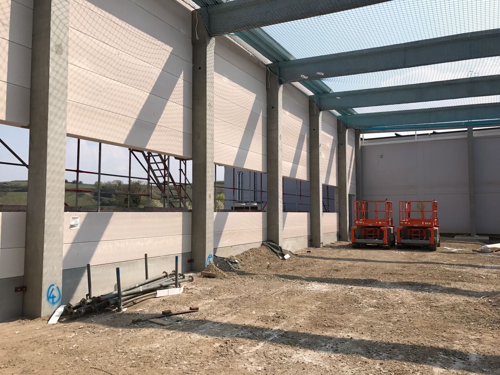 SCHOTT AG Müllheim - Gebäudeandbau Produktion