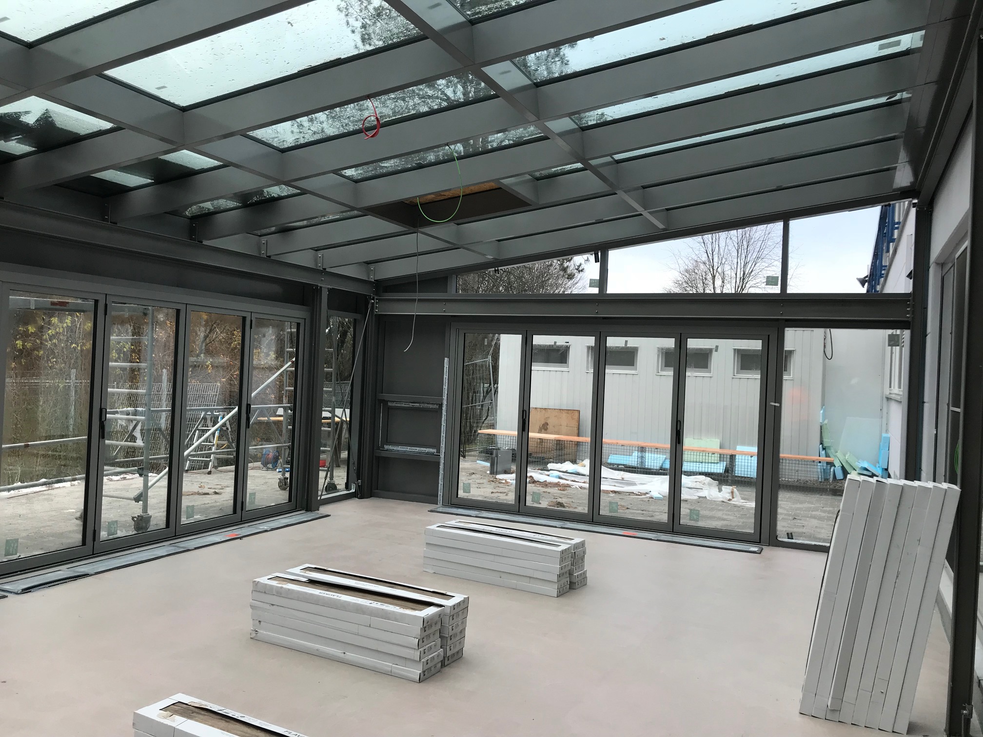 SCHOTT AG Müllheim - Gebäudeandbau Produktion